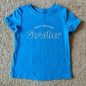 Cat & Jack “Most Amazing Brother” T-shirt